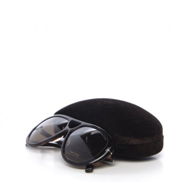 TOM FORD Marley Aviator Sunglasses TF510, Tortoise Brown/Havana - Picture 4 of 7